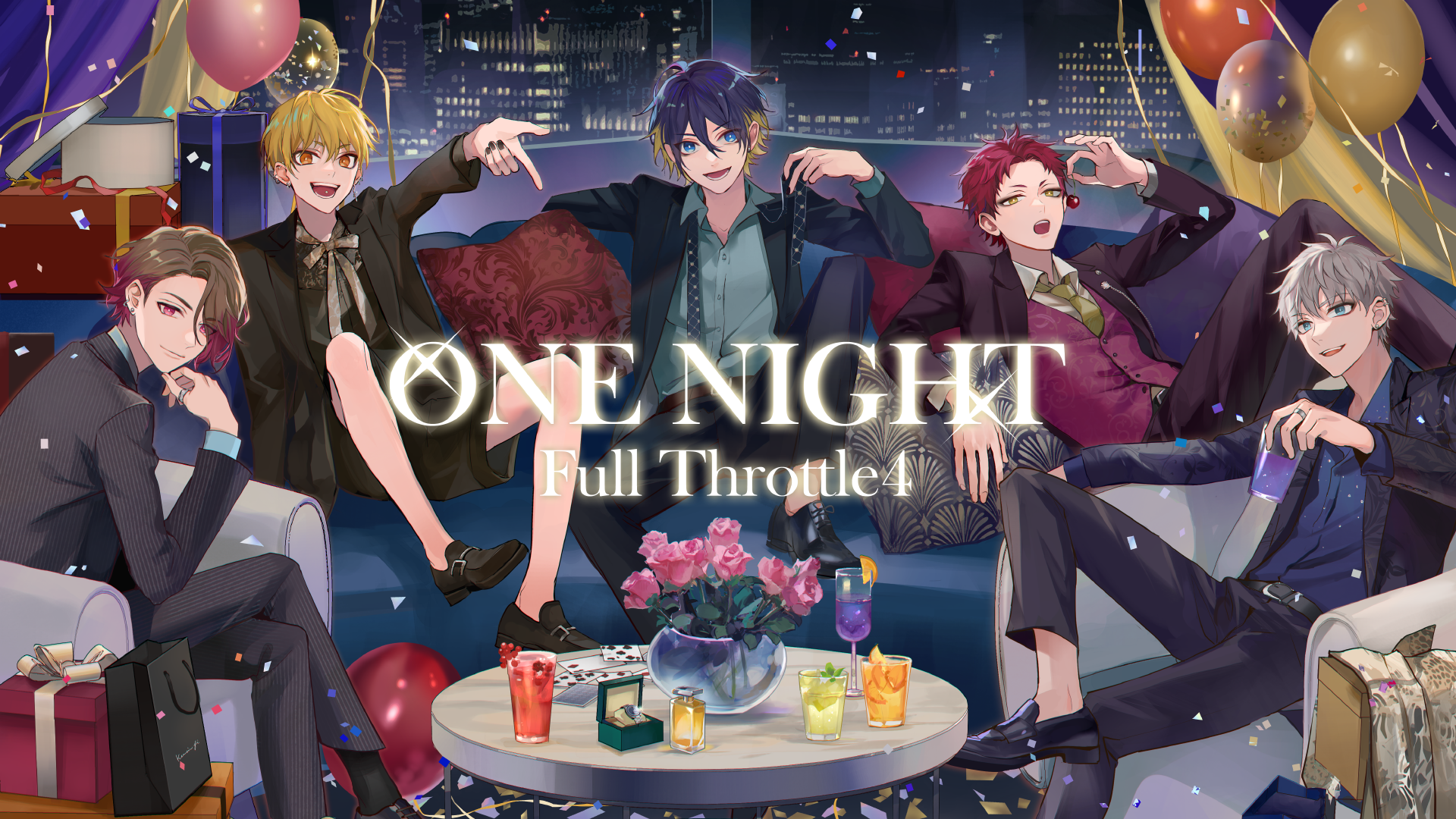 ONE NIGHT／Full Throttle4（Vo：斉藤壮馬・内田雄馬）